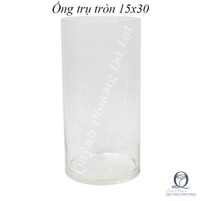 Lọ ống trụ tròn 15x30cm