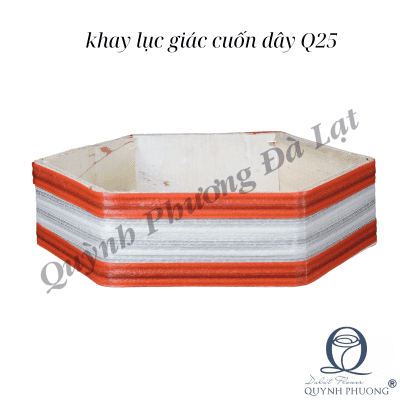 Khay lục giác cuốn dây nhỏ