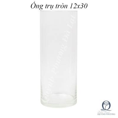 Lọ ống trụ tròn 12x30cm