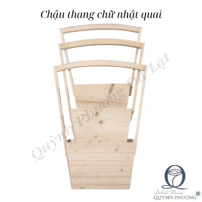 Chậu thang chữ nhật quai bộ 3